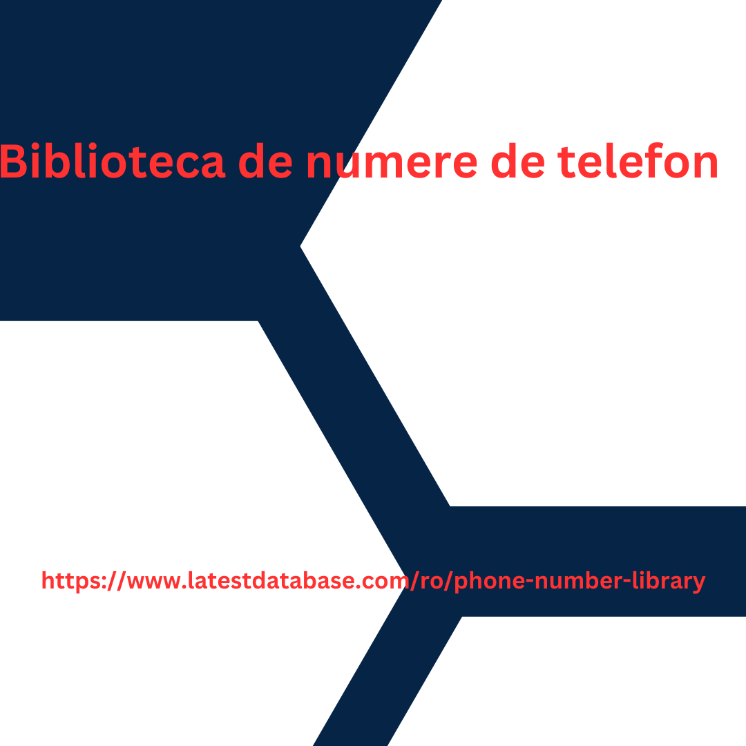 Biblioteca de numere de telefon